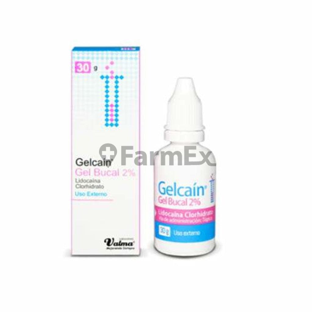 Gelcain "Gel Bucal" 2% x 30 g Farmex-Pluxee-Persistente